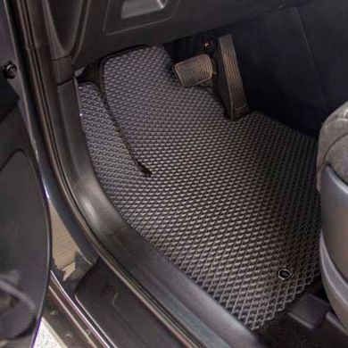 Купить Коврики в салон передние EVA для Kia Sportage IV 2015-2021 с подпятником 2 шт 67595 Коврики для KIA