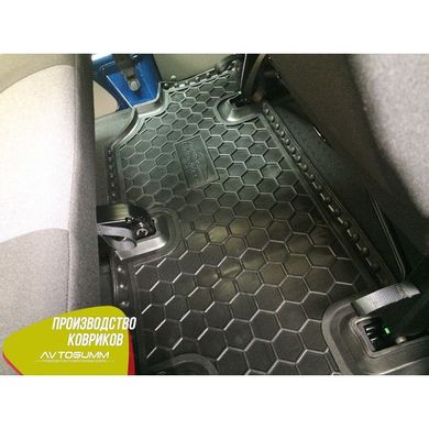 Купити Автомобільні килимки в салон Volkswagen T5 Caravelle 2010- (3-й ряд) з пічкою (Avto-Gumm) 27831 Килимки для Volkswagen