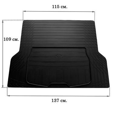 Купити Автомобільний килимок у багажник TRUNK MAT UNI BOOT L 137x109 см 30683 Універсальні Килимки в багажник
