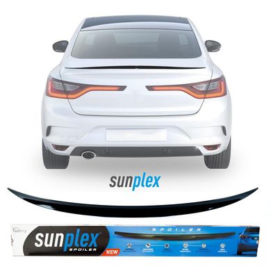 Купить Спойлер багажника Лип Renault Megane IV 2016-2023 SunPlex (SPO-2 020 102) 63296 Спойлеры на крышку багажника