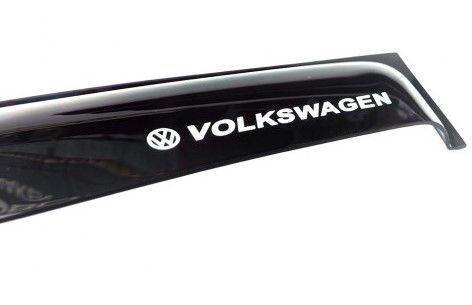 Купить Дефлекторы окон ветровики Volkswagen Polo V 2009- Хечбэк Скотч 3M Voron Glass 41210 Дефлекторы окон Volkswagen