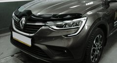 Купить Дефлектор капота мухобойка Renault Arkana 2019- 7569 Дефлекторы капота Renault