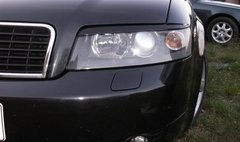 Купить Реснички фар Fly для Audi A4 (В6) 2001-2005 Черные 2 шт 32287 Реснички - Защита фар