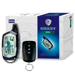Купити Двухсторонняя Cигнализация Sheriff ZX-1095 PRO Турботаймер Запуск Двигуна 2 Брелки LCD Дисплей 67813 Двостороння Cігналізація