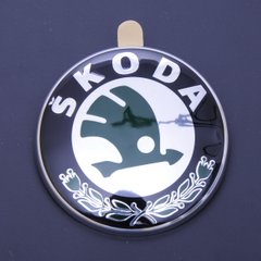 Купити Эмблема Skoda 80 мм скотч 3М Польша (OEM 6Y9853621) 21583 Емблеми на іномарки
