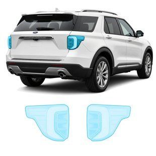 Купити Антигравійна захисна бронеплівка за лекалами для Ford Explorer (US) VI 2020-2023 - задні ліхтарі стопи 104399 Модельні лекала захисних плівок для Ford