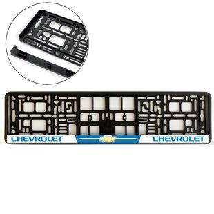 Buy Number Frame for Chevrolet Type 1 Frost-resistant Color Logo (Avtovin) 86760 Number frame - Model inscriptions