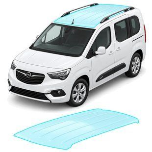 Купить Антигравийная защитная бронепленка по лекалам для Opel Combo E 2018- зона крыши 107914 Модельные лекала защитных пленок для Opel