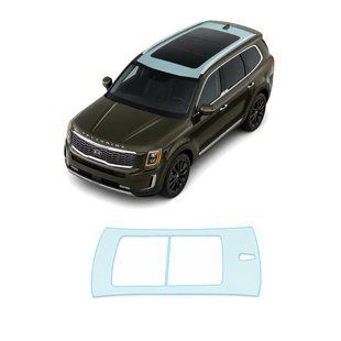 Купити Антигравійна захисна бронеплівка за лекалами для Kia Telluride I 2019- - зона даху 105838 Модельні лекала захисних плівок для Kia