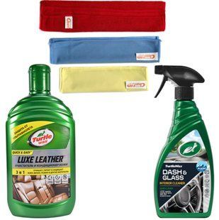 Купити Набір для догляду за шкіряним салоном авто Turtle Wax Luxe Leather 3 шт 60772 Набори техдопомоги та догляду для автомобіліста