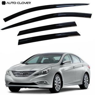 Купить Дефлекторы окон ветровики для Hyundai Sonata YF 2009-2015 4 шт (Auto Clover) 89769 Дефлекторы окон Hyundai