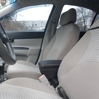 Купить Подлокотник модельный Armrest для Hyundai Accent 2006-2010 с регулятором спинки справа Черный 40455 Подлокотники в авто