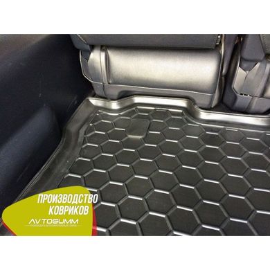 Купити Автомобільний килимок в багажник Mitsubishi Pajero Wagon 3 / 4 99- / 07- / Гумовий (Avto-Gumm) 26712 Килимки для Mitsubishi