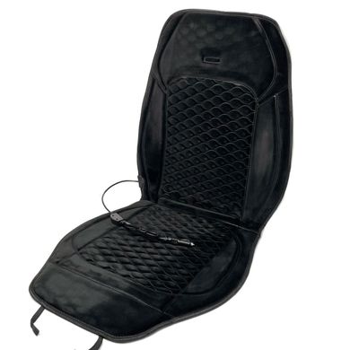 Купить Накидка с подогревом для автомобильного сидения VITOL 100х50 см 1 шт (H 2021V BK) 38622 Накидки с подогревом