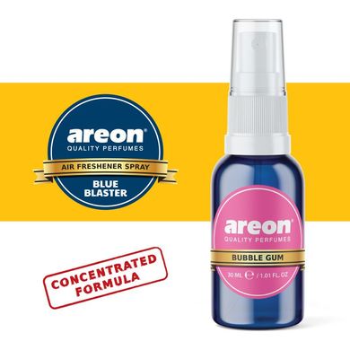 Купить Ароматизатор воздуха Areon Perfume Blue Blaster 30 ml Bubble Gum (Концентрат 1:2) 43021 Ароматизаторы спрей