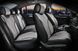 Купить Авточехлы для сидений Алькантара Экокожа Elegant Torino комплект Серые (700 133) 31815 Накидки для сидений Premium (Алькантара)