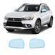 Купить Антигравийная защитная бронепленка по лекалам для Mitsubishi ASX I facelift 2016-2023 - зеркала 107405 Модельные лекала защитных пленок для Mitsubishi