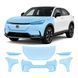 Buy Pre-cut paint protection film for Honda e:NS1 I 2024- front end 104828 Model-specific paint protection film patterns for Honda