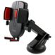 Купити Автотримач для телефону HOCO "CAD01" на присоску жорстка ніжка Black/Red 24650 Автотримач для телефону на присоску - 2 фото из 5