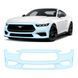 Купити Антигравійна захисна бронеплівка за лекалами для Ford Mustang S650 2024- передній бампер 104502 Модельні лекала захисних плівок для Ford