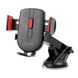 Купити Автотримач для телефону HOCO "CAD01" на присоску жорстка ніжка Black/Red 24650 Автотримач для телефону на присоску - 4 фото из 5