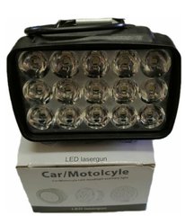 Купити Додаткова LED фара 30W (2W*15) 10-30V 92x60x57 mm Дальній (JP060) 1 шт 8738 Додаткові LЕD фари