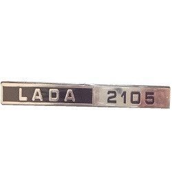 Купить Эмблема для надпись Lada 2105 / на багажник / 3 пукли / Xром 22285 Эмблемы надписи ВАЗ