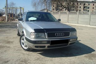 Купить Дефлектор капота мухобойка для Audi (B3 / B4) 1986-1996 3252 Дефлекторы капота Audi