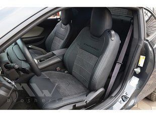 Купить Авточехлы модельные MW Brothers для Chevrolet Camaro V с 2009 серия Leather Style (серая нить) 59067 Чехлы модельные MW Brothers