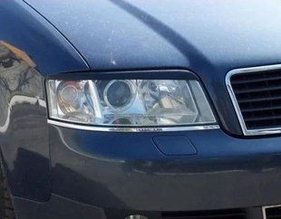 Buy Fly headlight eyelashes for Audi A6 (C5) 1997-2004 Black 2 pcs 32288 Eyelashes - Headlight Protection