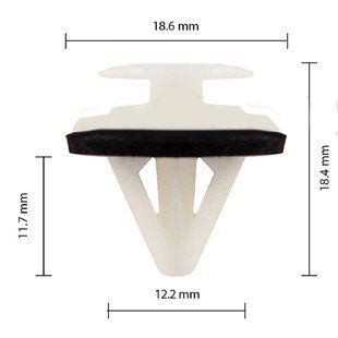 Buy Door Trim Fastening Clip Mazda Ford Toyota G18K51SJ3 992740822 (C1023) 73241 Door type retainer