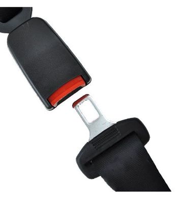 Купить Ремень безопасности двухточечный задний Черный 1 шт 22924 Ремни безопасности