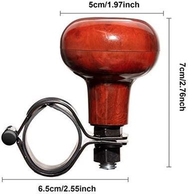 Buy Power Steering Wheel Lazy Universal Wood S-12-33/YX-A003 89874 Lazybones on the Steering Wheel