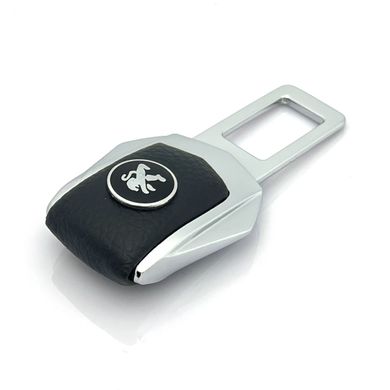 Купить Заглушка ремня безопасности с логотипом Peugeot 1 шт 31759 Заглушки ремня безопасности