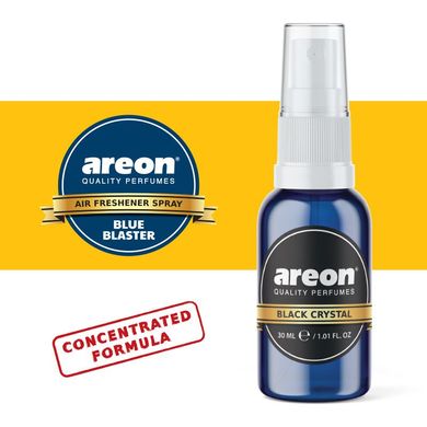 Купить Ароматизатор воздуха Areon Perfume Blue Blaster 30 ml Black Crystal (Концентрат 1:2) 43022 Ароматизаторы спрей