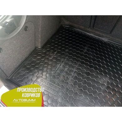 Купити Автомобільний коврик в багажник Skoda SuperB 2008-2014 Sedan / Резино - пластик 42363 Килимки для Skoda