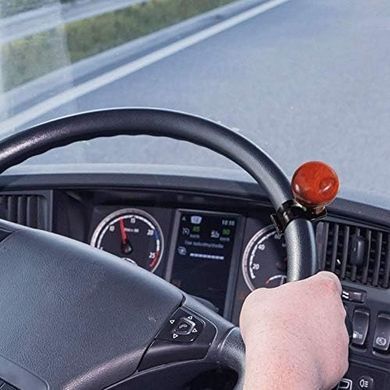 Buy Power Steering Wheel Lazy Universal Wood S-12-33/YX-A003 89874 Lazybones on the Steering Wheel