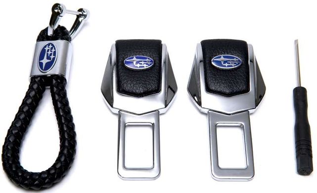Купити Подарунковий набір №1 для Subaru з заглушок і брелка з логотипом 36648 Подарункові набори для автомобіліста
