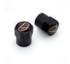 Buy Wheel Valve Cap Geely Emgrand 4 pcs Tuning Black 89157 Protective caps for nipples - 2 photos from 4