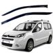 Купити Дефлектори вікон ветровики для Citroen Berlingo II 2008-2018 Скотч 3M 2 шт Voron Glass 81550 Дефлектори вікон Citroën - 1 фото из 3