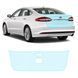 Купити Антигравійна захисна бронеплівка за лекалами для Ford Fusion (US) II facelift 2017-2020 - зона кришки багажника 104438 Модельні лекала захисних плівок для Ford