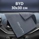 Купить Флисовое полотенце для авто с логотипом BYD 30х30 см 89207 Салфетки микрофибра губки для мытья - 1 фото из 5