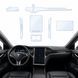 Купить Набор Пленок защитных для салона Tesla Model S 2012-2021 TPH (Кансоли Дисплея Ручек) 110443 Модельные защитные пленки для салона авто