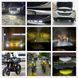 Купити LED Фара Світлодіодні 35W 40 x 22 x 55 мм 12-80V External SportLight L25 на одну лінзу W/Y Мультипідсвічування 2 шт 99982 Мигалки - Стробоскопи - 3 фото из 6