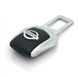 Купить Заглушка ремня безопасности с логотипом Nissan 1 шт 9837 Заглушки ремня безопасности - 7 фото из 7