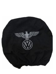 Купить Чехлы для подголовников Универсальные Volkswagen Черные 2 шт 24919 Чехлы на подголовники