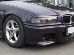 Купить Реснички фар Fly для BMW E36 1991-1997 седан купе Черные 2 шт 32289 Реснички - Защита фар
