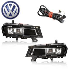 Купить LED Противотуманные фары для Volkswagen Golf VII 2013-2019 H11 12V 55W с проводкой Комплект (VW-763) 65575 Противотуманные фары модельные Иномарка
