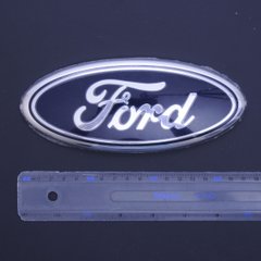 Купить Эмблема для Ford 180 x 72 мм Kuga Escape / Focus 3 / C-max / в сборе скотч 3M 21349 Эмблемы на иномарки