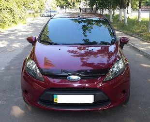 Купить Дефлектор капота мухобойка Ford Fiesta 2008-2013 2027 Дефлекторы капота Ford